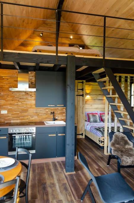 La Cabane Du Cerf Et Son Sauna Attre Luaran gambar
