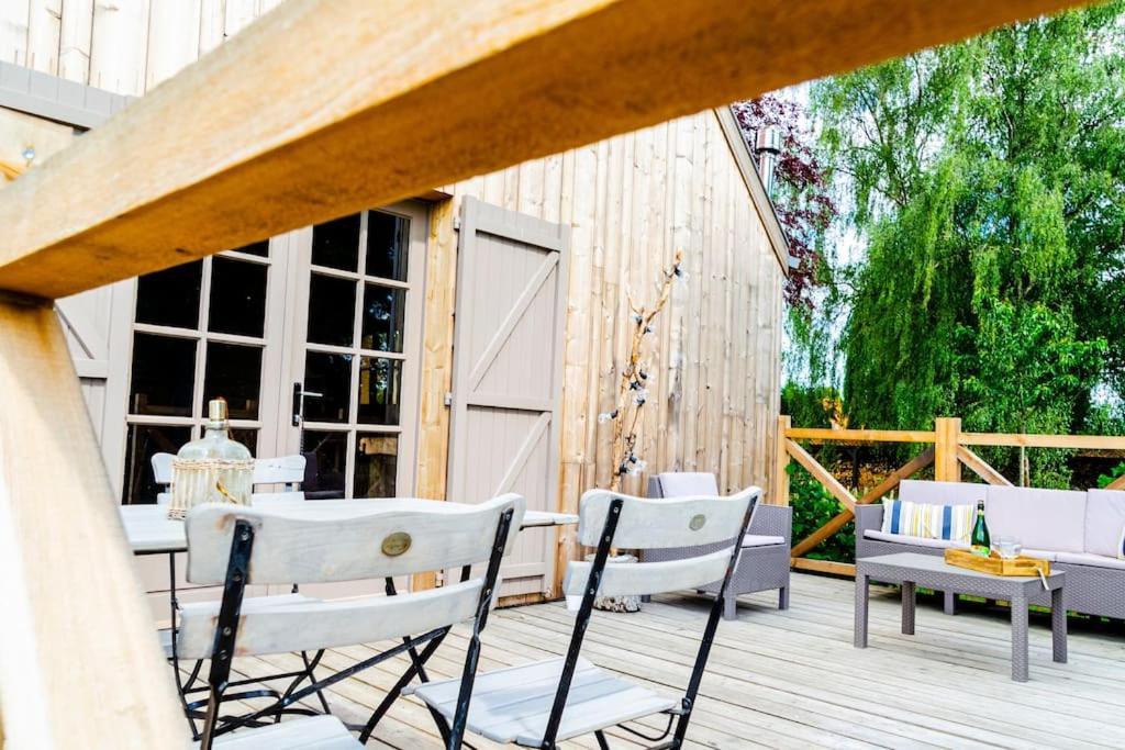 La Cabane Du Cerf Et Son Sauna Attre Luaran gambar