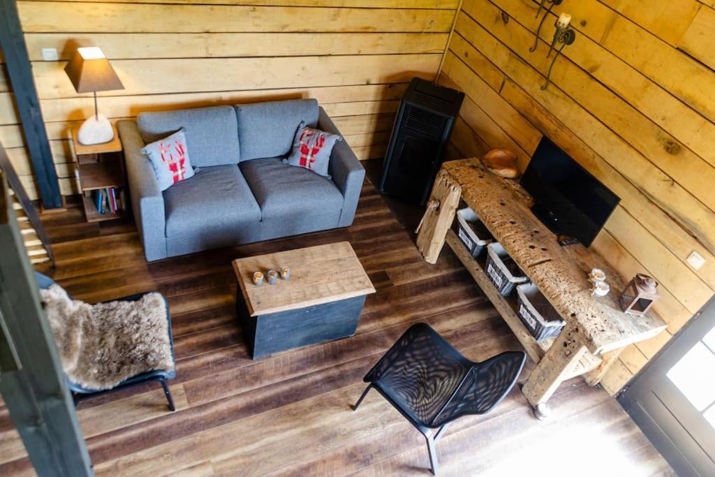 La Cabane Du Cerf Et Son Sauna Attre Luaran gambar
