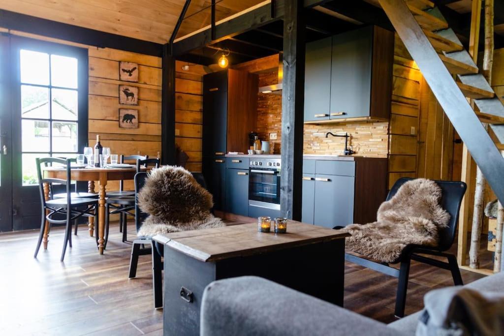 La Cabane Du Cerf Et Son Sauna Attre Luaran gambar