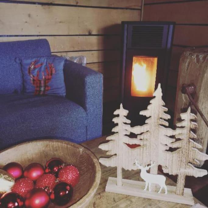 La Cabane Du Cerf Et Son Sauna Attre Luaran gambar