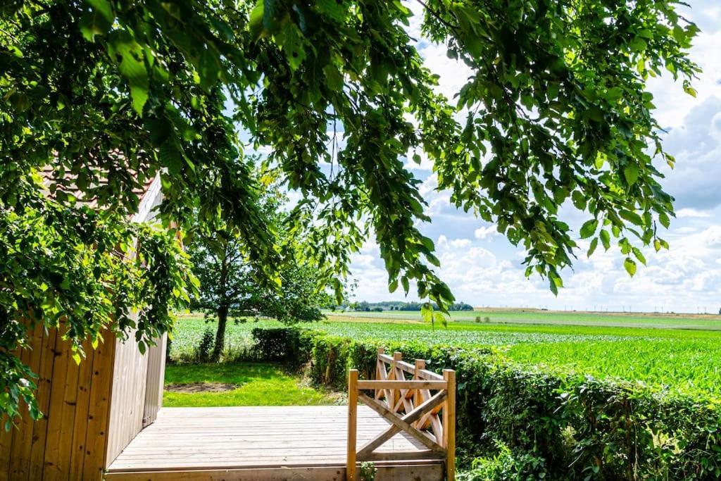 La Cabane Du Cerf Et Son Sauna Attre Luaran gambar