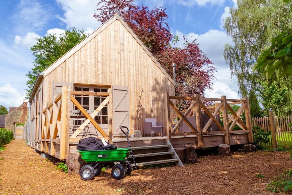 La Cabane Du Cerf Et Son Sauna Attre Luaran gambar