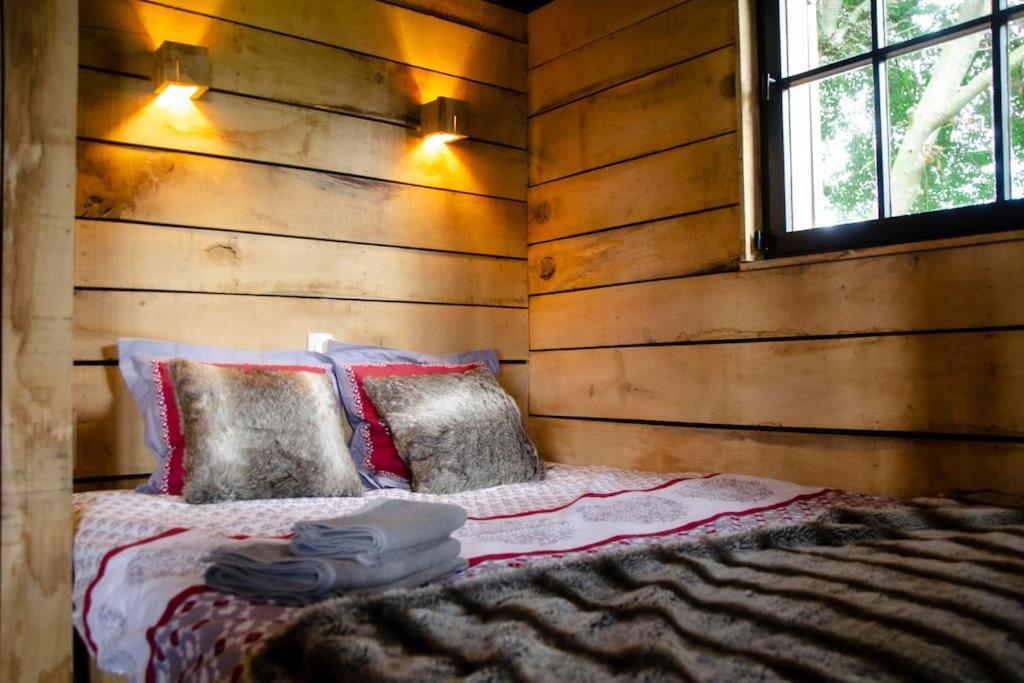 La Cabane Du Cerf Et Son Sauna Attre Luaran gambar